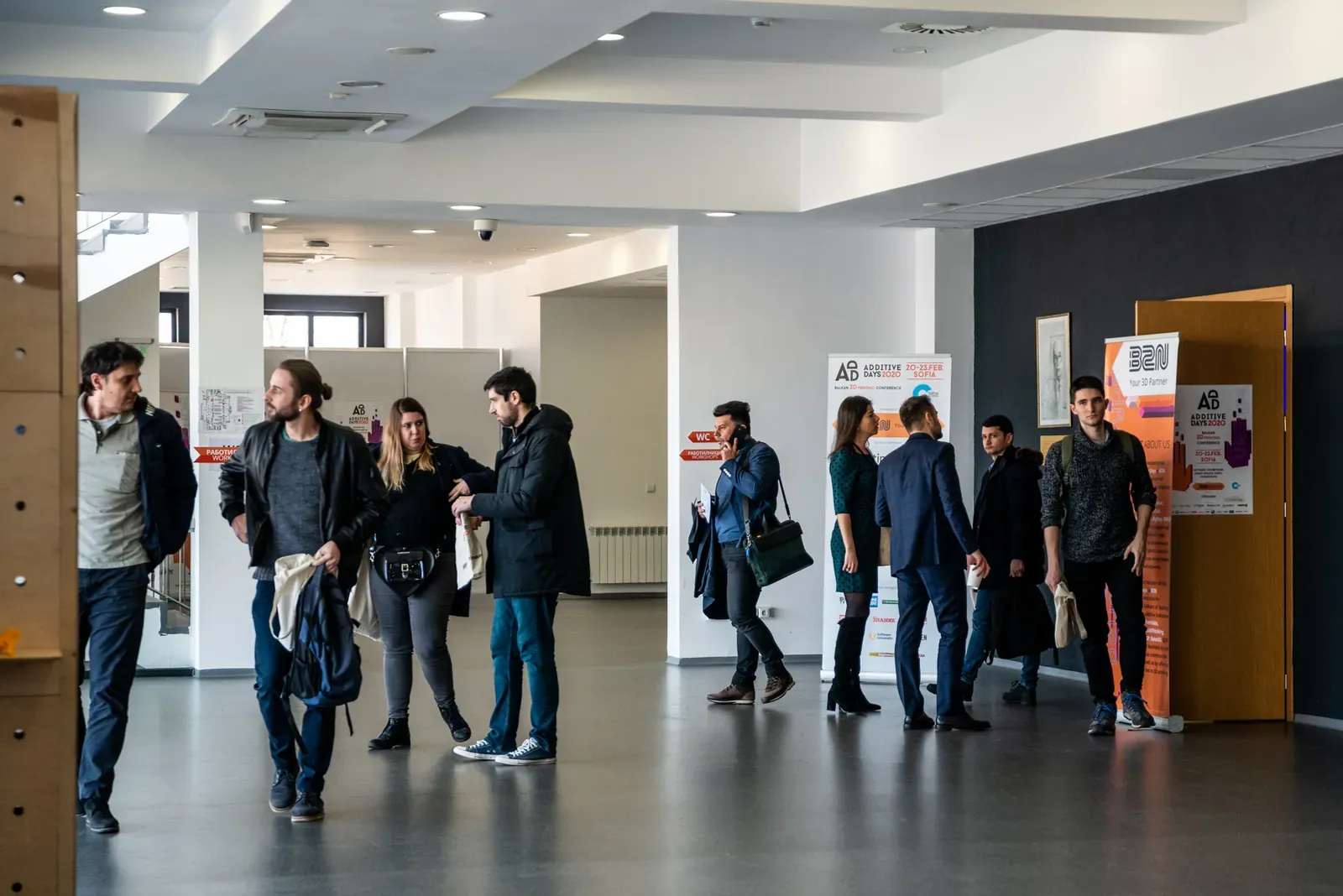Additive Days 2020 — снимка — Нетуъркинг зона · 21 февруари, 4